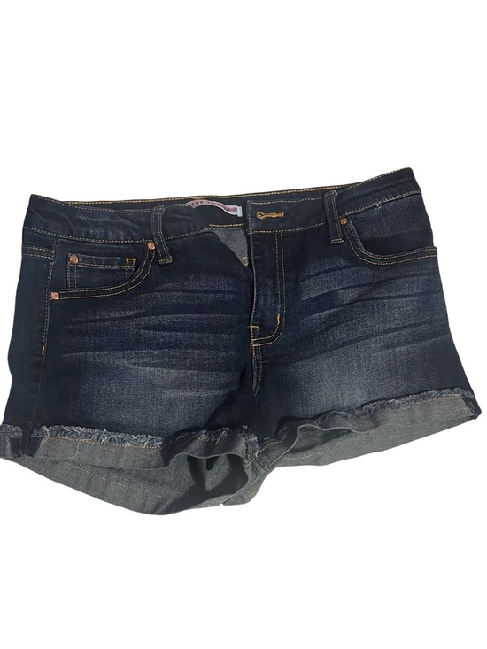 Celebrity Pink Pants - Celebrity Pink Dark Wash Denim Jean Shorts